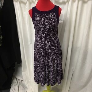 PURPLE Polka Dot Dress Size S